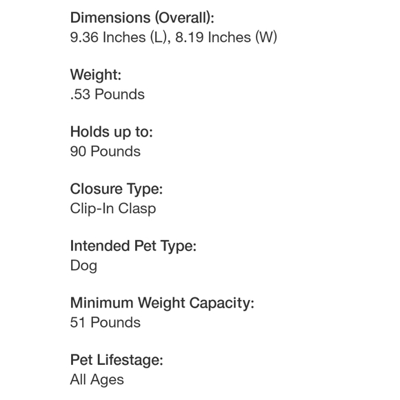 Boot & Barkley Backpack Dog Harness - Large - Picture 5 of 7